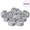 Pultti 12 kpl Hopea M6 x 10 mm Rauta