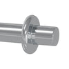 Hyllyn Nautinta 2 kpl Hopea 8,6 x 8,6 x 14,6 mm Teräs