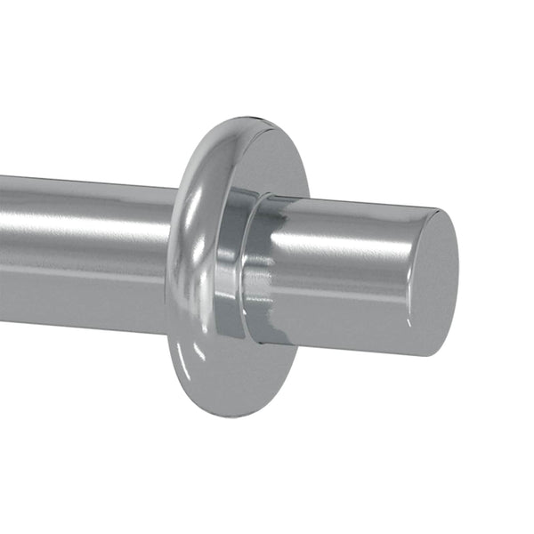 Hyllyn Nautinta 2 kpl Hopea 8,6 x 8,6 x 14,6 mm Teräs