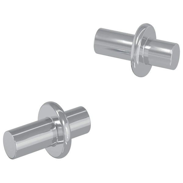Hyllyn Nautinta 2 kpl Hopea 8,6 x 8,6 x 14,6 mm Teräs