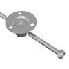 Vetojänteitä 12 kpl Hopea 190 mm Metalli