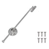 Vetojänteitä 12 kpl Hopea 190 mm Metalli