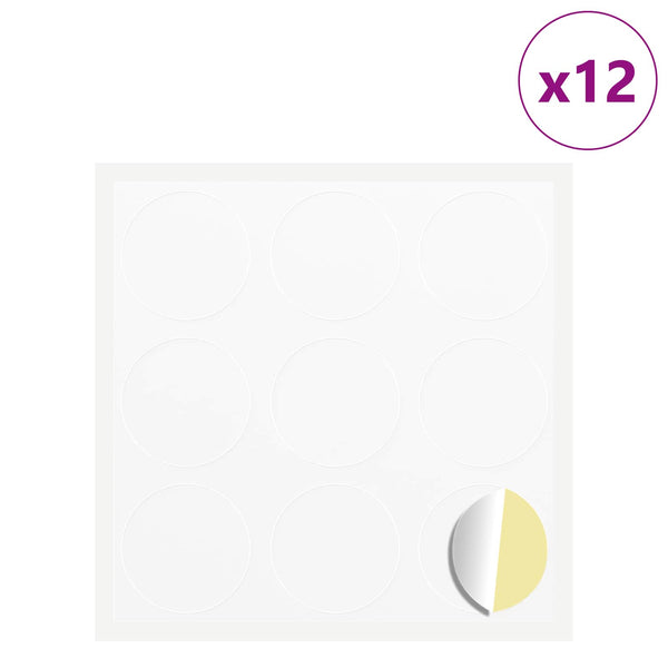 Tarra 12 kpl valkoinen Ø 20 x 0,5 mm Paperi