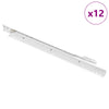 Laatikkosanka 12 kpl valkoinen 350 mm Teräs