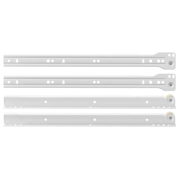 Laatikkosanka 12 kpl valkoinen 350 mm Teräs