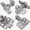 Sarana 12 kpl Nikkeli 85 x 52,5 x 9,5 mm Rauta