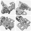 Sarana 12 kpl Nikkeli 139 x 64,1 x 10 mm Rauta
