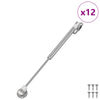 Hydraulinen Kaasujousi 12 kpl Hopea 280 x 17 x 16 mm