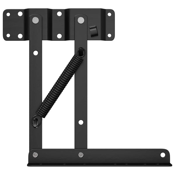 Sängyn nostomekanismi 2 kpl Musta 340 x 95 x 40 mm Rauta