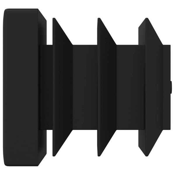 Päätykorkit 10909 kpl Musta 15 x 15 x 15 mm PP