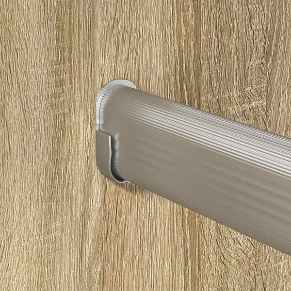 Kaapintanko 2 kpl Hopea 264 x 15 x 29 mm Alumiiniseos