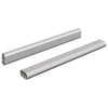 Kaapintanko 2 kpl Hopea 264 x 15 x 29 mm Alumiiniseos