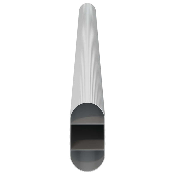 Kaapintanko 12 kpl Hopea 316 x 15 x 29 mm Alumiiniseos