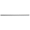 Kaapintanko 12 kpl Hopea 472 x 15 x 29 mm Alumiiniseos