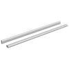 Kaapintanko 2 kpl Hopea 664 x 15 x 29 mm Alumiiniseos