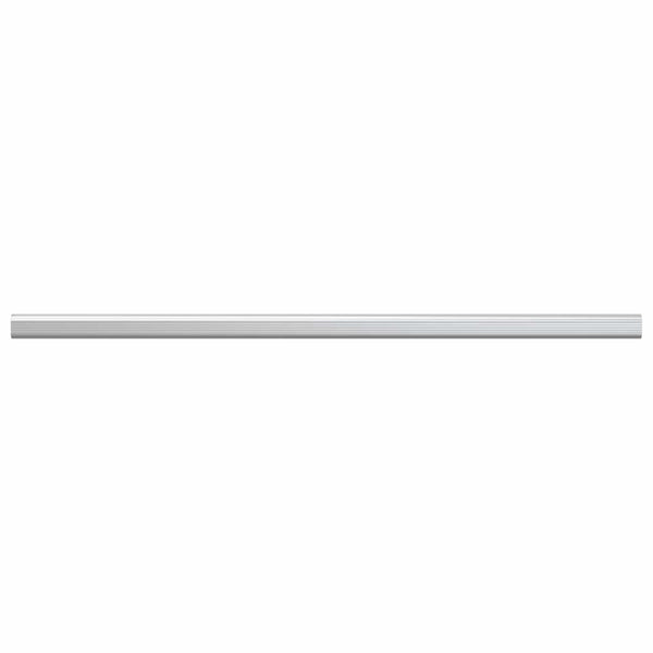 Kaapintanko 2 kpl Hopea 764 x 15 x 29 mm Alumiiniseos