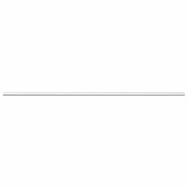 Kaapintanko 2 kpl Hopea 864 x 15 x 29 mm Alumiiniseos