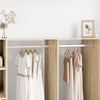 Kaapintanko 12 kpl Hopea 864 x 15 x 29 mm Alumiiniseos
