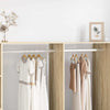 Kaapintanko 2 kpl Hopea 964 x 15 x 29 mm Alumiiniseos