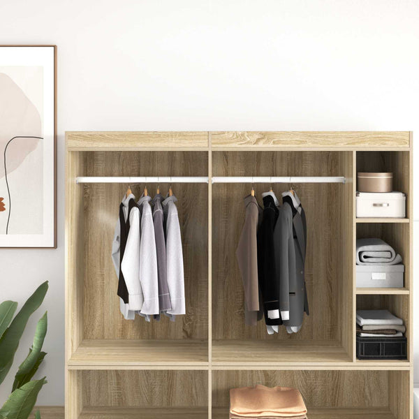 Kaapintanko 12 kpl Hopea 964 x 15 x 29 mm Alumiiniseos