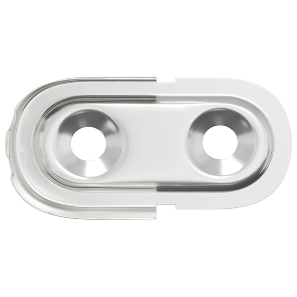 Kaapinohjaustanko 2 kpl Valkoinen sinkki 40 x 18 x 10 mm Rauta