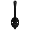 Vaateripustin 346 kpl Musta 102 x 29 x 47mm