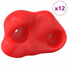 Kiipeilykäsi 12 kpl Punainen 100 x 67 x 43 mm PP
