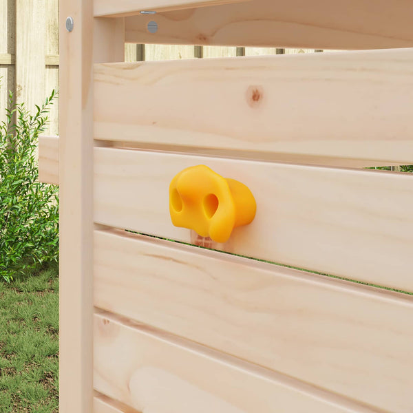 Kiipeilykäsi 12 kpl Keltainen 100 x 67 x 43 mm PP