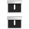 Peilin pidustuki 340 Nikkeli 35 x 30 x 8,3 mm Teräs