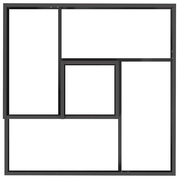 Puutarha ruukku Musta 60 x 60 x 50 cm Kylmävalssattu teräs