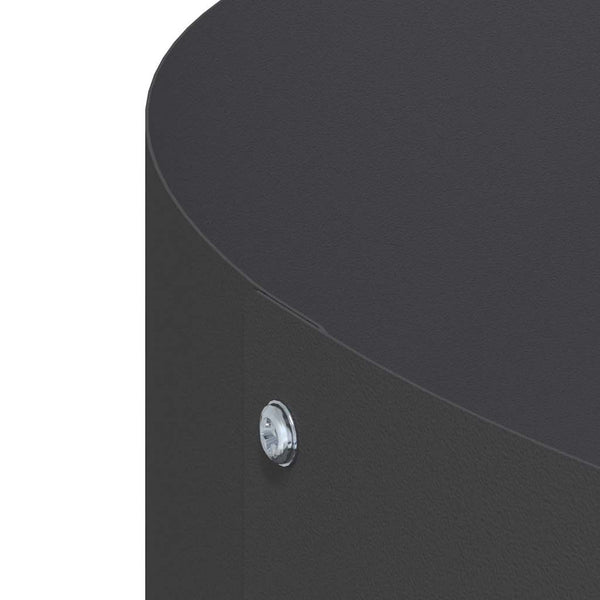 Ruukkurenka 5 kpl Musta 80 x 80 x 12 cm Kylmävalssattu teräs