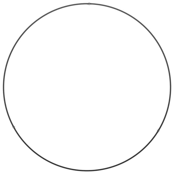 Ruukkurenka 5 kpl Musta 80 x 80 x 12 cm Kylmävalssattu teräs
