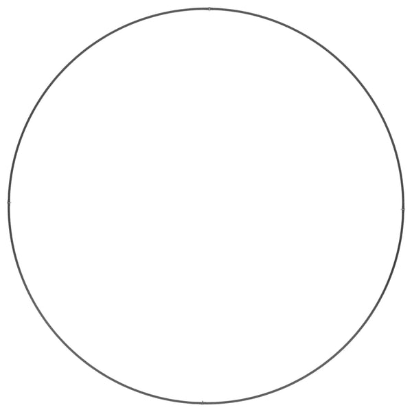 Ruukkurenka 5 kpl Musta 120 x 120 x 20 cm Kylmävalssattu teräs