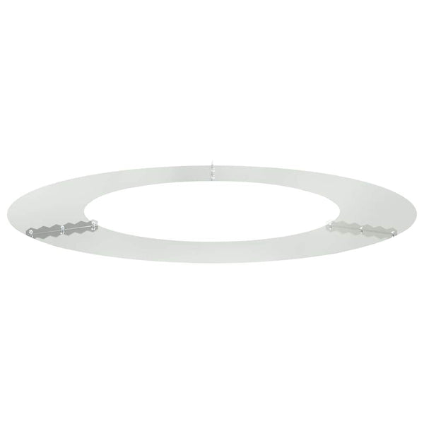 sopiva Litteille puu renkaalle 5 kpl Hopea Ø50/80 cm
