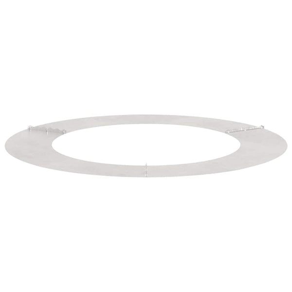 sopiva Litteille puu renkaalle 5 kpl Hopea Ø60/90 cm