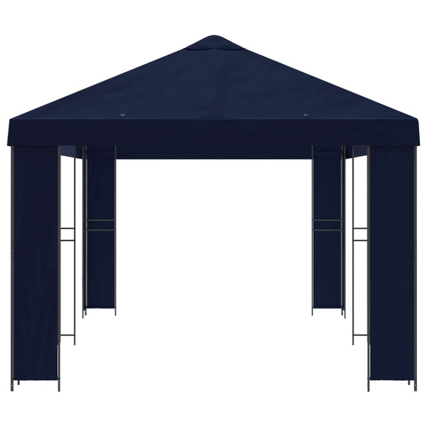 Puutarhateltta 6 x 3 m Sininen Polyesteri ja teräs 190 gsm