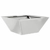 Puutarha ruukku 5 kpl Hopea 35 x 35 x 15 cm Galvanoitu teräs