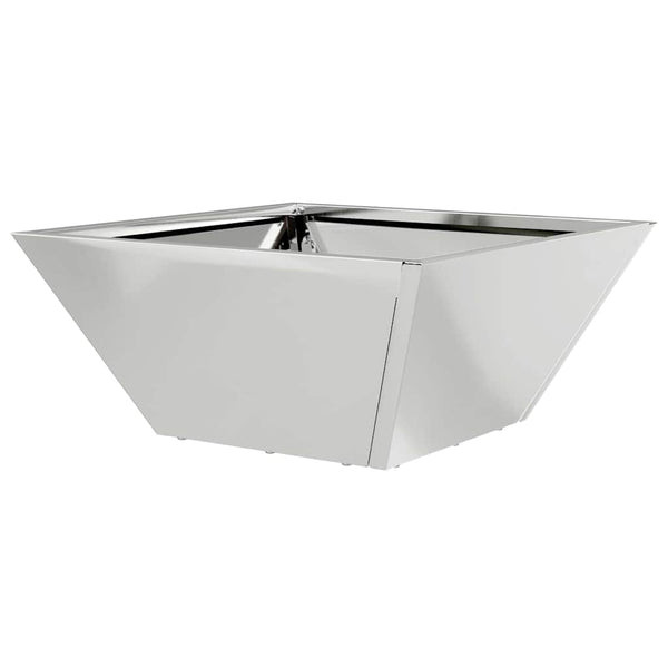 Puutarha ruukku 5 kpl Hopea 35 x 35 x 15 cm Galvanoitu teräs