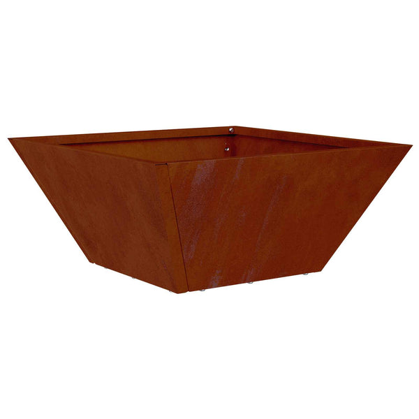 Puutarha ruukku 5 kpl Ruosteinen 35 x 35 x 15 cm