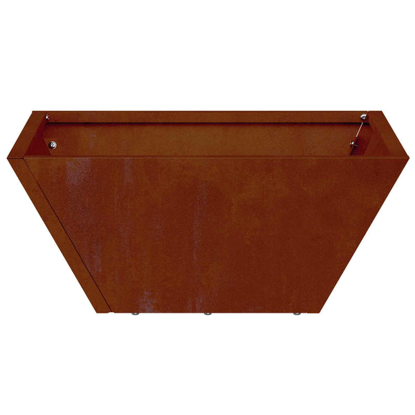 Puutarha ruukku 5 kpl Ruosteinen 35 x 35 x 15 cm