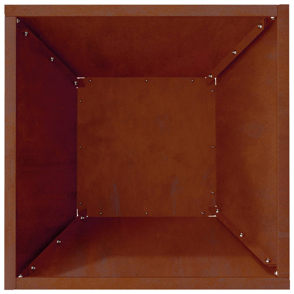 Puutarha ruukku 5 kpl Ruosteinen 35 x 35 x 15 cm
