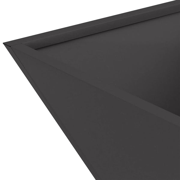 Puutarha ruukku 5 kpl Musta 40 x 40 x 15 cm
