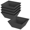 Puutarha ruukku 5 kpl Musta 40 x 40 x 15 cm
