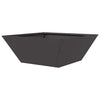 Puutarha ruukku 5 kpl Musta 40 x 40 x 15 cm