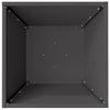 Puutarha ruukku 5 kpl Musta 40 x 40 x 15 cm