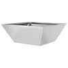 Puutarha ruukku 5 kpl Hopea 40 x 40 x 15 cm Ruostumaton teräs