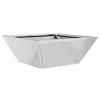 Puutarha ruukku 5 kpl Hopea 40 x 40 x 15 cm Galvanoitu teräs