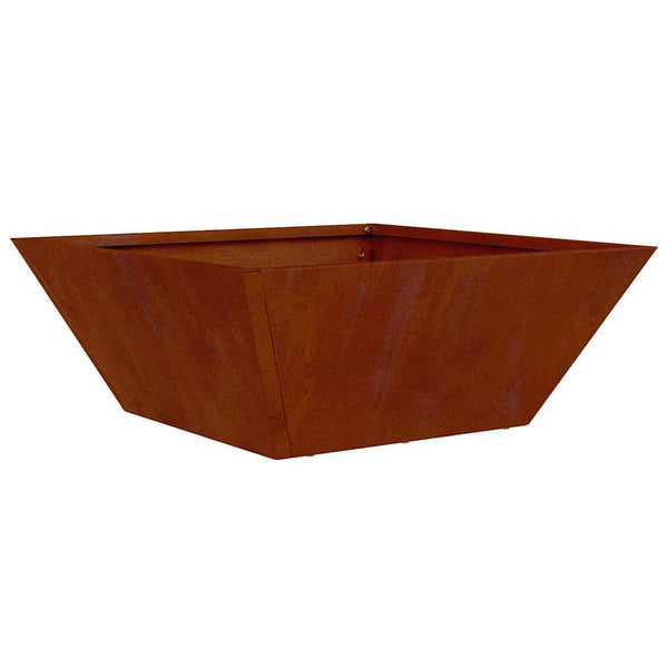 Puutarha ruukku 5 kpl Ruosteinen 40 x 40 x 15 cm