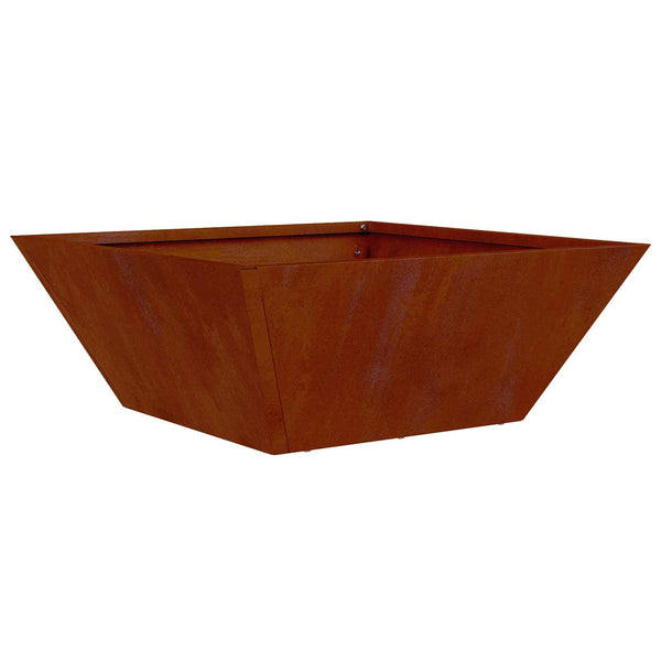 Puutarha ruukku 5 kpl Ruosteinen 40 x 40 x 15 cm