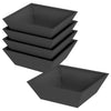 Puutarha ruukku 5 kpl Musta 50 x 50 x 15 cm